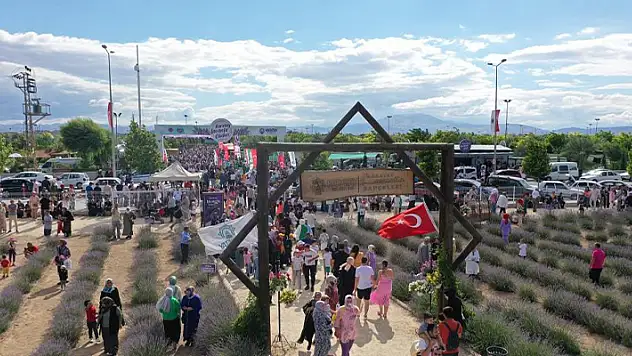 Karatay Lavanta Günleri 2 günde yüzbinleri ağırladı