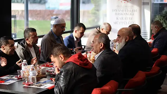 Karatay Müftülüğünden engelli personel ve öğrencilere özel program
