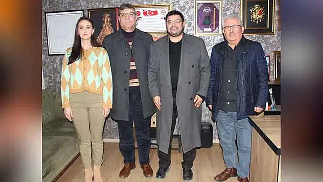 Karatay Sanayi Geliştirme ve Kalkındırma Derneği Başkanı Erdal'a CHP'den ziyaret