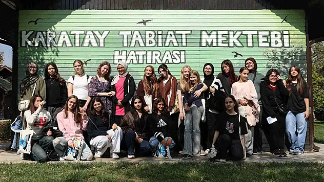 Karatay Tabiat Mektebi, uluslararası öğrencileri ağırladı