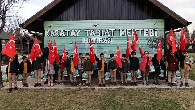 Karatay Tabiat Mektebi'nde eğitimler dolu dolu sürüyor