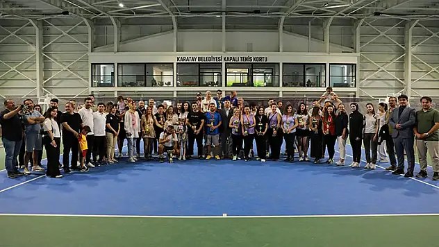 Karatay Tenis Kortu'nda final heyecanı