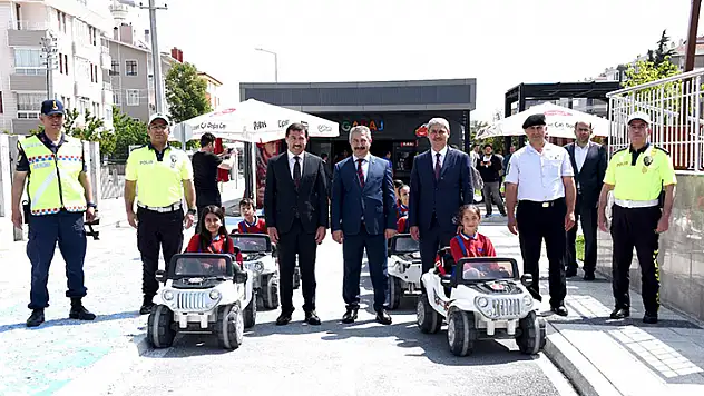 Karatay Trafik Parkı'nda eğitimler tamamlandı