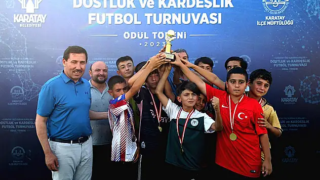 Karatay Yaz Kuran Kursları ile Camiler Arası Dostluk ve Kardeşlik Futbol Turnuvası sona erdi
