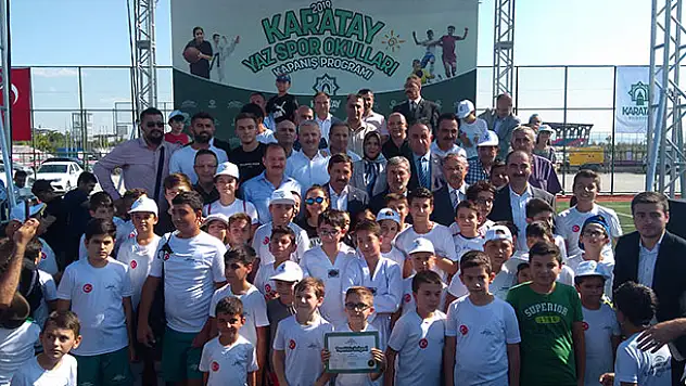 Karatay Yaz Spor Okulları'nda görkemli kapanış