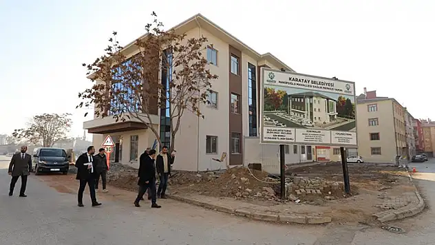Karatay yeni sağlık tesisleri ile güçleniyor
