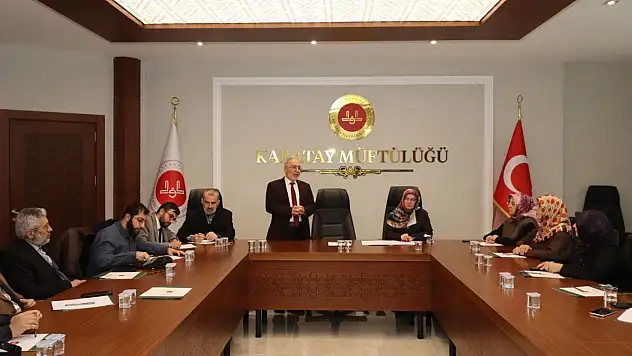 Karatay'da aile ve dini rehberlik hizmetleri konuşuldu