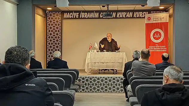 Karatay'da Baba Oğul Seminerleri sürüyor