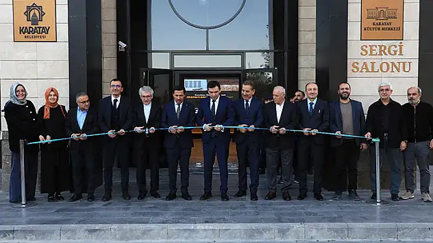 Karatay'da geleneksel sanatlar sergisi açıldı