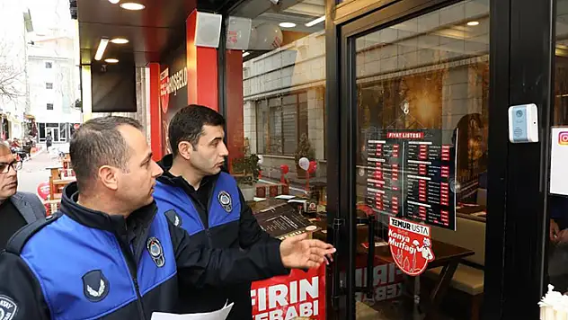 Karatay'da lokanta ve kafelerde yeni fiyat uygulaması denetimi yapıldı
