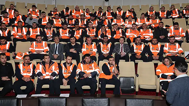 Karatay'da personel eğitimleri sürüyor