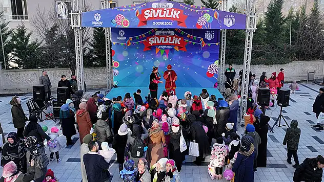 Karatay'dan çocuklara şivlilik sürprizi