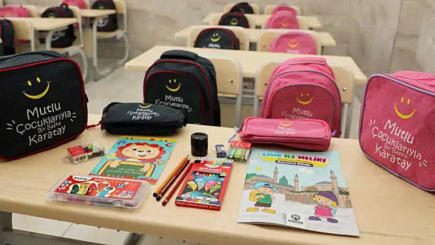 Karatay'dan 9 bin öğrenciye dev destek!