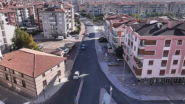 Karatay'ın o caddesi modern bir görünüme kavuştu