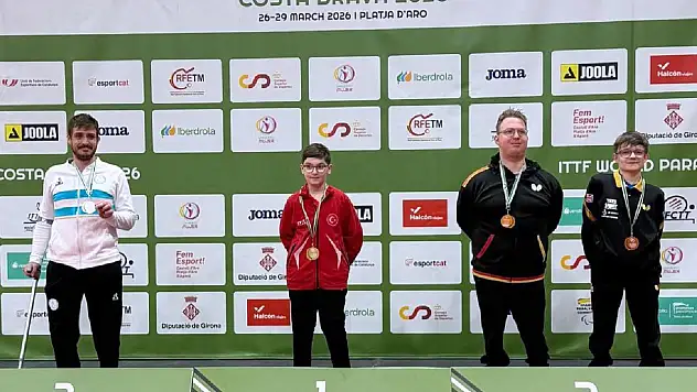 Karataylı sporcu Efe Şahin, Konya'nın gururu oldu