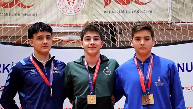 Karataylı sporcu Türkiye şampiyonu