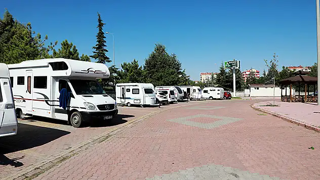 Karavan tutkunları Karatay'da buluşuyor