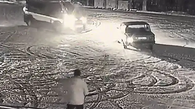 Karda drift pahalıya patladı