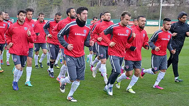 Kardemir Karabükspor'da Kayseri Erciyesspor maçı hazırlıkları