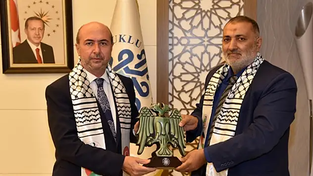 Kardeş şehir  Beit Hanoun'dan Selçuklu'ya ziyareti