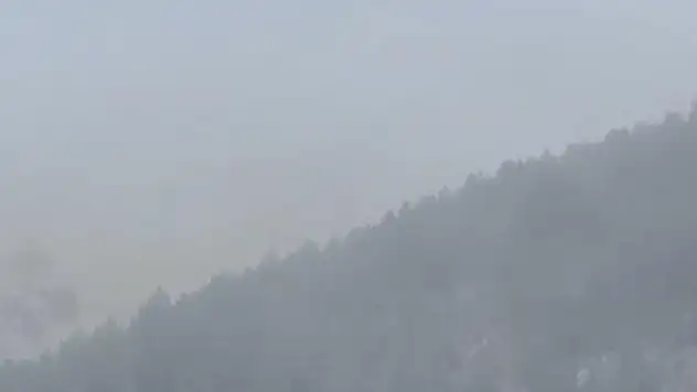 Kartalkaya'ya mevsimin ilk karı yağdı
