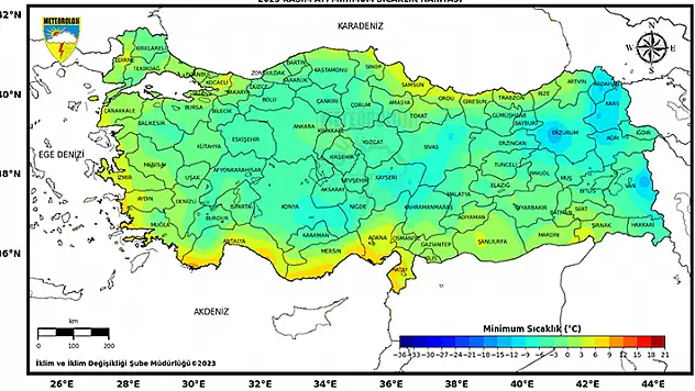 Kasımda, 67 merkezde ekstrem sıcaklık rekoru kırıldı

