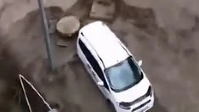 Kastamonu'da 'adam kaldı' çığlığı! Olacaklardan habersiz kayıt alırken dehşeti çekti
