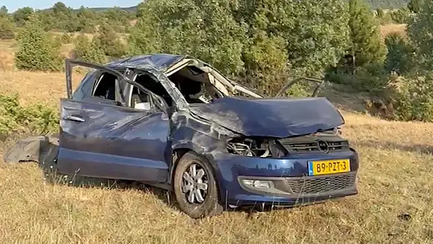 Kastamonu'da otomobil şarampole yuvarlandı: 1 ölü