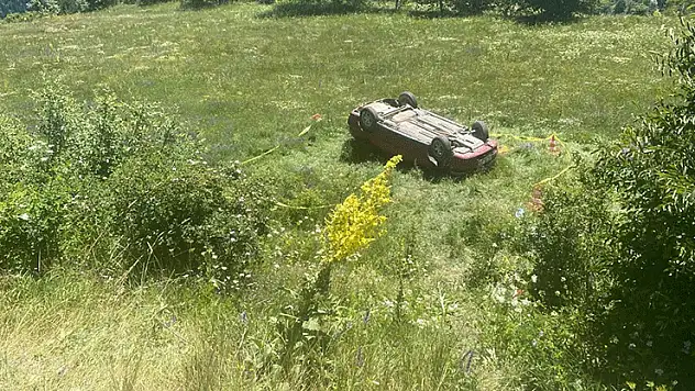 Kastamonu'da otomobil uçuruma yuvarlandı: 1 ölü, 4 yaralı