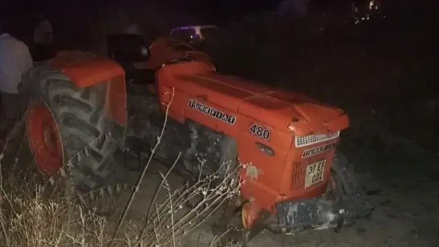 Kastamonu'da traktör kazası: 1 yaralı