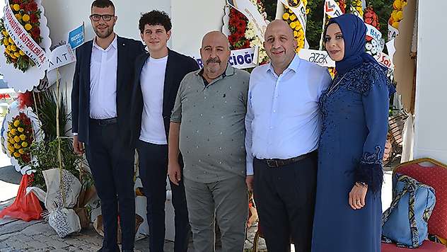 Katırcı ailesinin mutlu günü Yiğit Emir erkekliğe ilk adımını attı