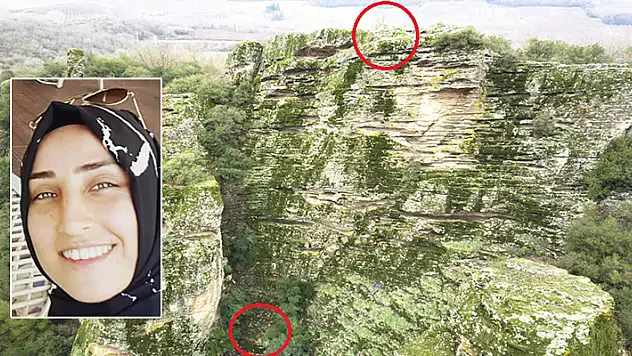 Kayalıklardan düşen Semiha'nın ölümünde eşi, 15 ay sonra cinayet şüphesiyle tutuklandı! 'Bir kişi nasıl itilir?'  diye arama yapmış
