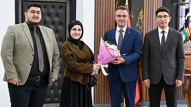 Kaymakam Canpolat'a Kütüphaneler Haftası ziyareti