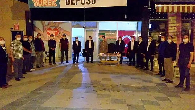 Kaymakam Erdoğan, 'Seydişehir Tek Yürek' çalışmalarını yerinde izledi