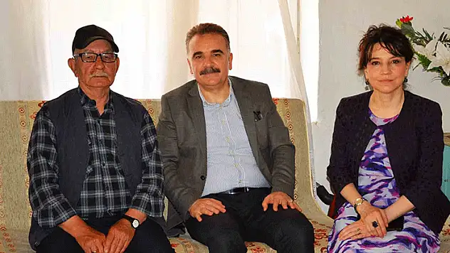 Kaymakam Odabaş'tan şehit ailelerine Kurban Bayramı ziyareti