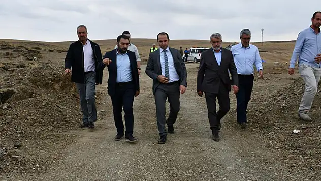 Kaymakam Polat Kulu Organize Sanayi Bölgesi altyapı çalışmaları inceledi
