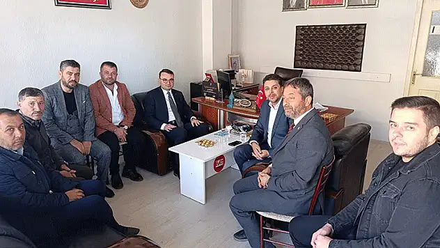 Kaymakam Taşkın AK Parti İlçe Teşkilatında