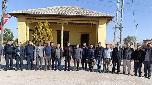 Kaymakam Taşkın'dan mahallelere ziyaret