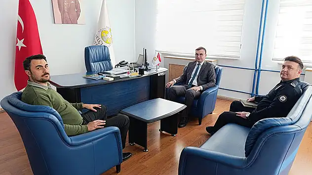 Kaymakam Taşkın'dan MYO'ya ziyaret