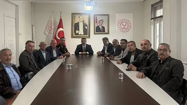 Kaymakam Tavşanlı'yı ziyaret ettiler