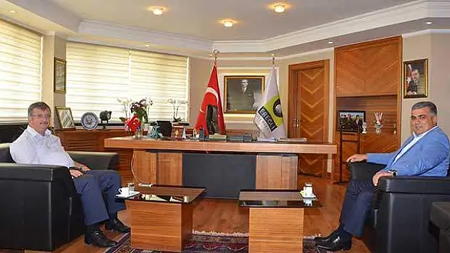 Kaymakam Yaran'dan Başkan Özgüven'e Ziyaret