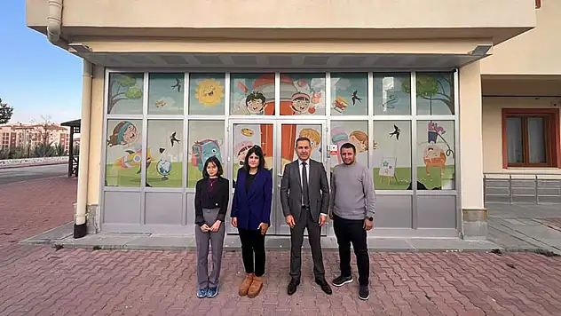 Kaymakam Yılmaz'dan eğitim kurumlarına ziyaret