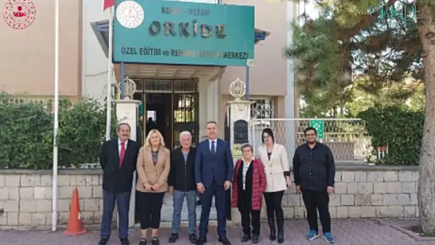 Kaymakam Yılmaz'dan özel çocuklara ziyaret