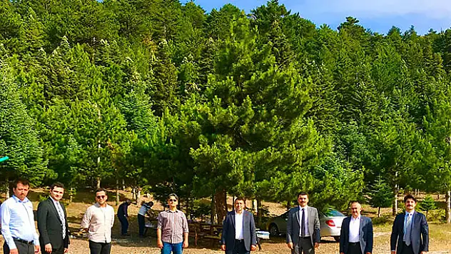 Kaymakamlar Yalıhüyük'ün Gölcük Yaylası'nda buluştu