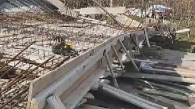 Kayseri'de inşaat halindeki binada göçük: 3 yaralı
