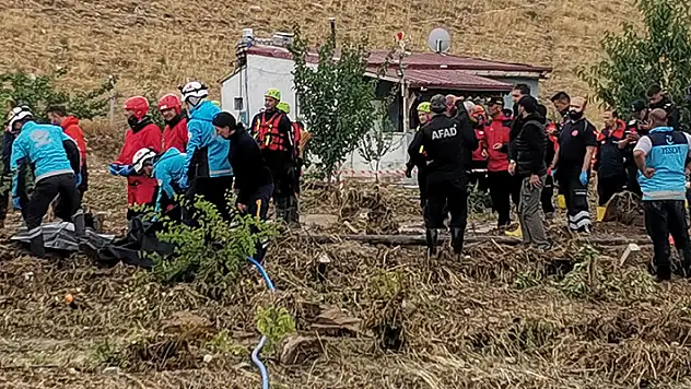 Kayseri'de selde kaybolan şahsın cenazesi bulundu
