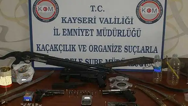 Kayseri'de uyuşturucu operasyonu