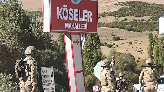 Kayseri'de veterinerin şehit edildiği bölgede arazi taraması devam ediyor

