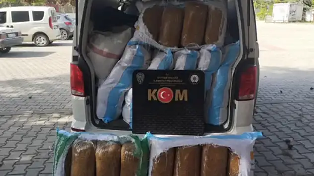 Kayseri'de 940 kilo kaçak tütün ele geçirildi
