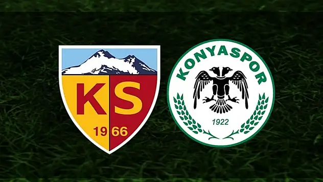 Kayserispor-Konyaspor maçı (2-1)